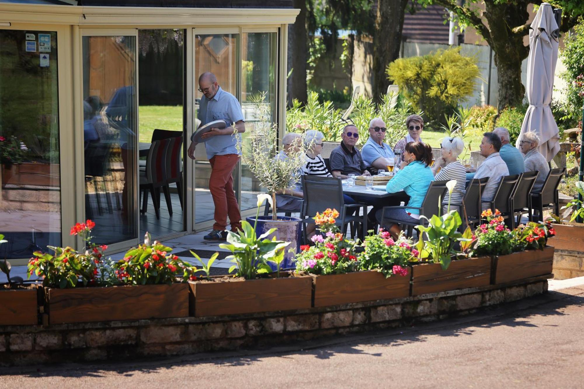 Au Bon Vivant Dampierre-sur-Salon Kültér fotó